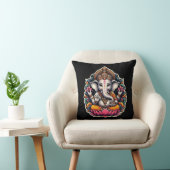 Hindu God Lord Ganesh / Ganesha pillow クッション (椅子)
