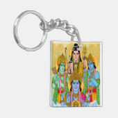 Hindu Gods Keychain キーホルダー (正面左)