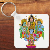 Hindu Gods Keychain キーホルダー (正面)