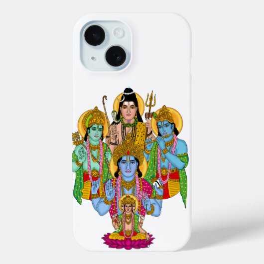 Hindu Gods Phone Cover Case-Mate iPhoneケース (裏面)