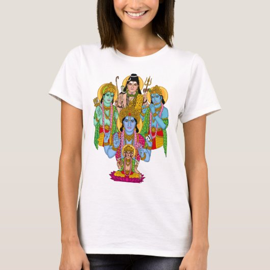 Hindu Gods T-Shirt Tシャツ (正面)