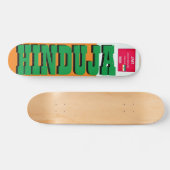 HINDUJA JMT INDIA 7 3/4"スケートボードデッキ スケートボード (横)
