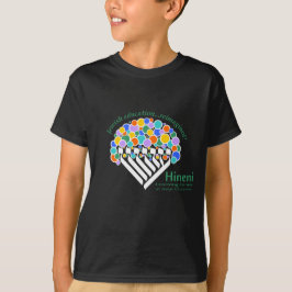 Hineni Learning Center キッズTシャツ - 黒 Tシャツ