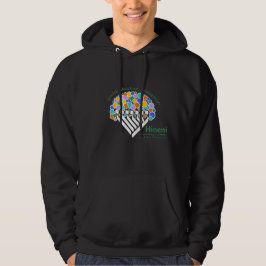 Hineni Learning Center Men's Hoodie - Black パーカ