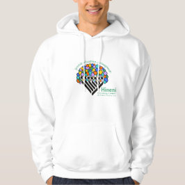 Hineni Learning Center Men's Hoodie - White パーカ