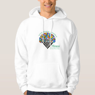 Hineni Learning Center Men's Hoodie - White パーカ