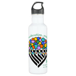 Hineni Learning Center Water Bottle - White ウォーターボトル