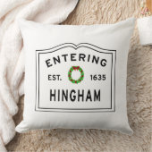 Hingham MA Lumbar枕 – カラーを選択！ クッション (ブランケット)