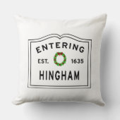 Hingham MA Lumbar枕 – カラーを選択！ クッション (正面)