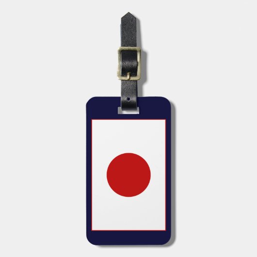 Hinomaru ラゲッジタグ (正面縦)
