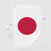 Hinomaru Rising Sun Japan Flag Golf Towels ゴルフタオル (インサイチュ)