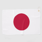 Hinomaru Rising Sun Japan Flag Golf Towels ゴルフタオル (横)