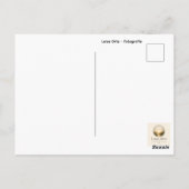 Hinter dem Regen – Regentropfen an der Scheibe Pos ポストカード (裏面)