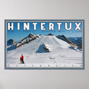 Hintertux - Gefroreneの細い棒 ポスター