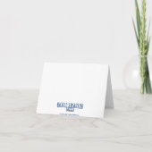 Hip 1st birthday party thank you cards サンキューカード (裏面)