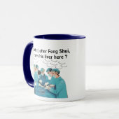 Hip Feng Shui Liver Doctor Mug - Medical Pun マグカップ (正面左)