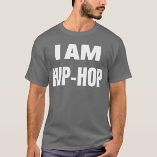 HIP HOPだ オシャレな太字フォントギフト Tシャツ