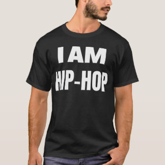 HIP HOP大胆フォント友達 Tシャツ