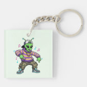 Hip Hop Alien キーホルダー (裏面)