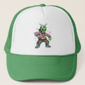 Hip Hop Alien Hat キャップ (正面)