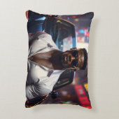 Hip Hop - American Rap Star - アクセントクッション (裏面(縦))