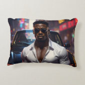 Hip Hop - American Rap Star - アクセントクッション (裏面)