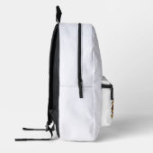 Hip Hop art graffiti backpack プリントバックパック (左)