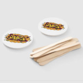 Hip hop art graffiti party confetti ハンドファン (組立なし)