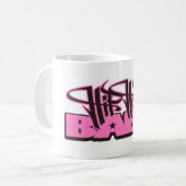 Hip Hop Babe® コーヒーマグカップ (正面左)
