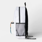 Hip-hop, backpack 🎒 プリントバックパック (右)