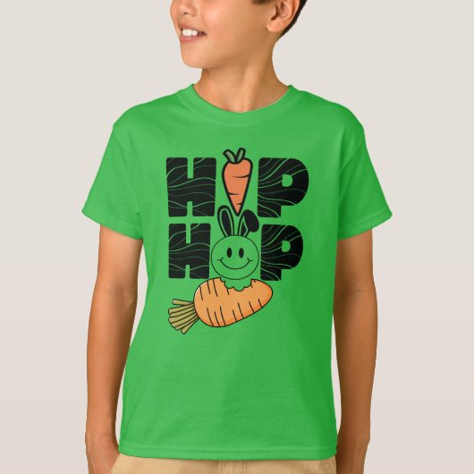 Hip Hop Bunny, Easter Family Tシャツ (正面)