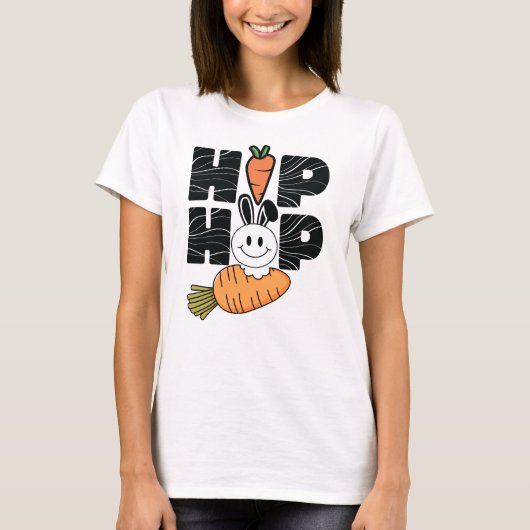 Hip Hop Bunny, Easter Family Tシャツ (正面)