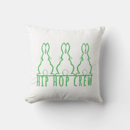 Hip Hop Crew Cute Bunny Rabbits クッション