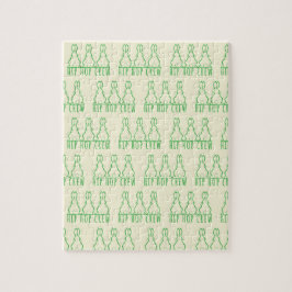 Hip Hop Crew Cute Bunny Rabbits ジグソーパズル