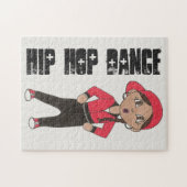 Hip Hop Dance Teacher Choreographer Hiphop Girl ジグソーパズル (横)