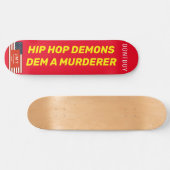 HIP HOP DEMONS スケートボード (横)