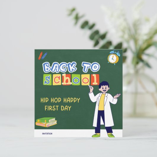 Hip Hop Hooray Happy First Day  招待状 (スタンド正面)