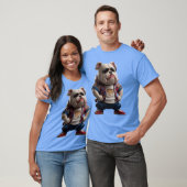 Hip Hop Inspired Cartoon Character in 3d Cute bul  Tシャツ (ユニセックス)