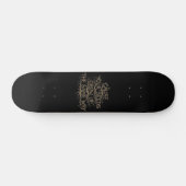 Hip Hop Lyric Skate Deck スケートボード (横)