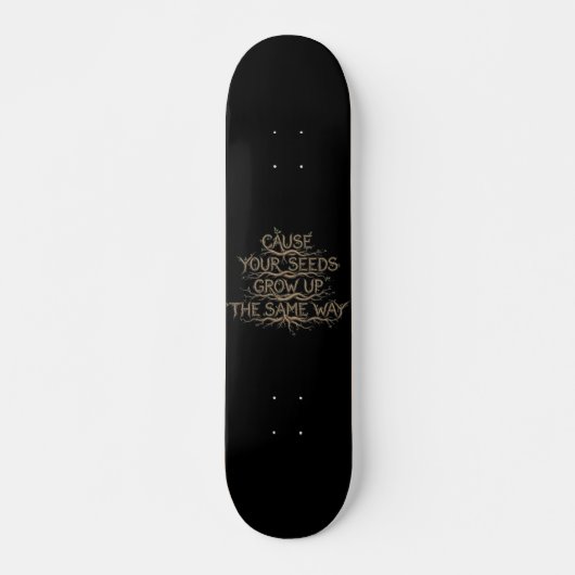 Hip Hop Lyric Skate Deck スケートボード (正面)