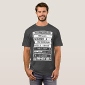 Hip Hop Old School Retro Artists Cassettes Rap Tシャツ (正面フル)