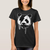 Hip Hop Panda Is Ready For Freestyle Battle Tシャツ (正面)