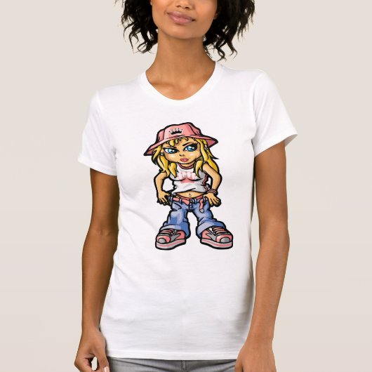 Hip-Hop princess Tシャツ (正面)