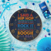 Hip Hop Rap Music Old School Studio DJ Gift ペーパープレート (パーティー)