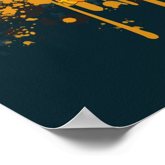 Hip Hop, Steet-Dance, Breakdancer ポスター (角)