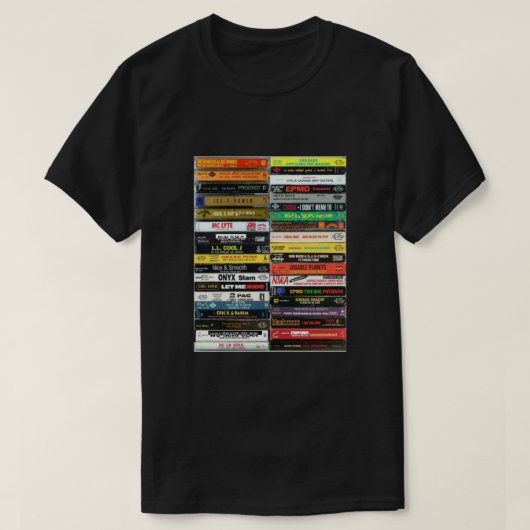 Hip Hop Tapes 90s Hip Hop Tees Classic Tシャツ (デザイン正面)