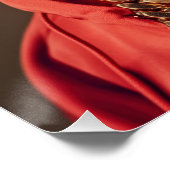 Hip Hop Weimaraner with Headphones & Gold Chain ポスター (コーナー)