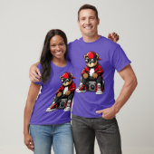 Hip Hopeddy Bear Rap Music friend family Tシャツ (ユニセックス)