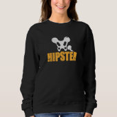 Hip Replacement Hipster Hip Surgery Broken Bone Di スウェットシャツ (正面)