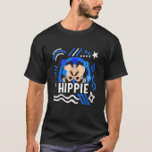 Hip Surgery Hippie Floral Bionic Broken Hip Replac Tシャツ (正面)